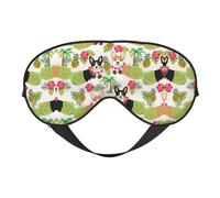 Corgi Housse d'été hawaïenne avec imprimé ananas pour toutes les occasions, bloque la lumière, idéale pour le camping, les quarts de travail, bloque bien la lumière