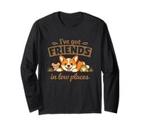 Corgi “I've Got Friends in Low Places” Cute Dog Manche Longue
