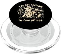 Corgi “I've Got Friends in Low Places” Cute Dog PopSockets PopGrip pour MagSafe