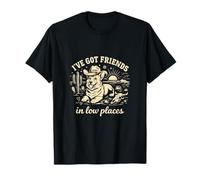 Corgi “I've Got Friends in Low Places” Cute Dog T-Shirt