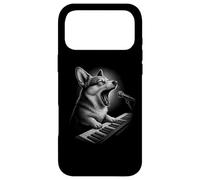 Corgi Joueur de Piano Clavier Amoureux des Chiens Coque pour iPhone 17 Pro Max