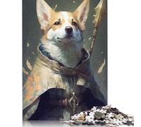 Corgi le Magicien Puzzle 500 pièces pour adultes et plus de 18 ans - Activité familiale, puzzles, jeux éducatifs, difficiles et stimulants (52 x 38 cm)
