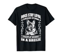 Corgi - Les chiens restent fidèles à travers les tempêtes T-Shirt