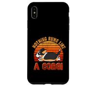 Corgi Mignon Rien ne Fonctionne comme Un Corgi Tricolore pour Les Amoureux des Chiens Coque pour iPhone XS Max