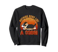 Corgi Mignon Rien ne Fonctionne comme Un Corgi Tricolore pour Les Amoureux des Chiens Sweatshirt