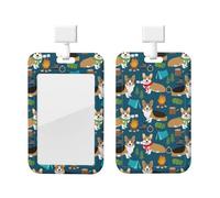 Corgi Porte-badge avec cordon détachable pour médecin, enseignant, infirmière, personnel