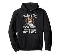 Corgi Rocking The Dog Mom and Aunt Life Mothers Day Sweat à Capuche