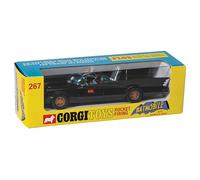 Corgi - RT26701 - Diecast Model Cars, Batmobile avec Batman et Robin, Cadeaux Souvenirs pour Hommes, Femmes et Enfants du Royaume-Uni, Petits Modèles de Voitures Moulées sous Pression pour Garçons