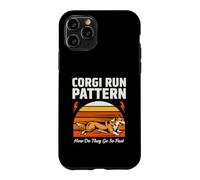 Corgi Run Pattern : Comment Vont-Ils si Vite ? Coque pour iPhone 11 Pro