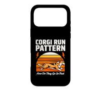 Corgi Run Pattern : Comment Vont-Ils si Vite ? Coque pour iPhone 17 Pro Max