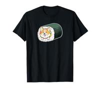 Corgi Sushi Roll Funny Kawaii Nourriture pour chien Mashup T-Shirt