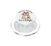 Corgi : Tout d'abord, Jésus Pense Que Je suis Une Femme d'église Ravissante PopSockets PopGrip pour MagSafe