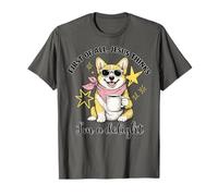 Corgi : Tout d'abord, Jésus Pense Que Je suis Une Femme d'église Ravissante T-Shirt