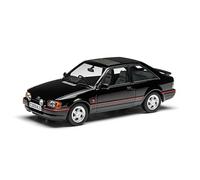 Corgi Véhicules moulés sous pression - VA14307A Ford Escort Mk4 XR3i, noir, cadeaux souvenirs pour hommes et femmes du Royaume-Uni - Petits modèles de voitures moulées sous pression pour garçons