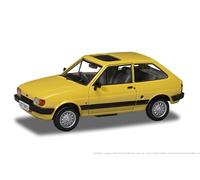 Corgi VA14404 Ford Fiesta Mk2 1,1L, Jaune Citrine, Vanguards, Miniature de Collection en métal moulé sous Pression