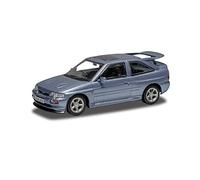 Corgi VA14808 Ford Escort RS Cosworth Auralis Blue Diecast Model Car - Collection de voitures Vanguards à l'échelle 1:43, design turbo et intérieur détaillé, voitures moulées sous pression