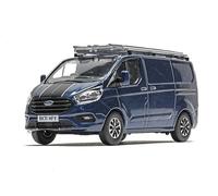 Corgi VA15104 Ford Transit Custom Sport Voiture à Fente Bleue chromée