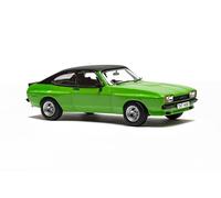 Corgi VA15405 Ford Capri Mk2 3.0S X-Pack, modèle moulé sous Pression Vert Signal