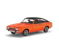 Corgi Vanguards 1:43 Ford Capri Mk2 3L Ghia Automatique Sebring Rouge Miniature