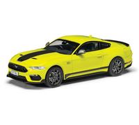 Corgi Vanguards 1:43 Ford Mustang Mk6 Mach 1 - Grabber Jaune Modèle En Métal