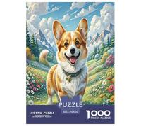 Corgi1000 Piece Jigsaw Puzzles for Adults Family Game Challenging for Home Decoration Great Gift Idea70x50cm/1000pcs