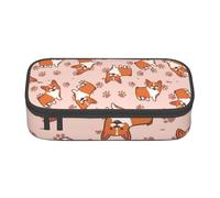 Corgis de Dessin animé, Trousse à Crayons, Trousse à Crayons, Trousse à Crayons de Grande capacité, Trousse à cosmétiques