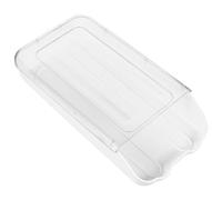 CORHAD 1 Pc boîte à oeufs porte-œuf simple oeuf de cuisine oeuf plat porte-œufs caisses plastique rangement malette rangement plastique bac de rangement à tiroir stand d'oeufs Transparent