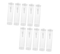 CORHAD 10 Ensembles Insect Display Tubes with Plastic Portable Bug Collection Containers for Outdoor Exploration and Educational Use Child-Friendly Design with Safe Lid
