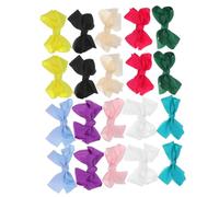 CORHAD 10 Paires Lot Barrettes Cheveux Nœud Coloré pour Filles Clips Bec de Canard pour Garçon Fille Accessoires Coiffure Multifonctions pour École Fêtes et Usage Quotidien
