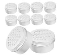 CORHAD 10 pièces Kit de Boîtes Aluminium pour Entraînement Chiens Boîtes avec Couvercle Perforé Matériel pour Dressage et Développement