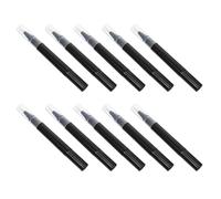 CORHAD 10 pièces Stylo Pinceau Vide pour Nail Art Applicateur Liquides Maquillage Réutilisable Stylo Vernis Ongles Transparent pour Manucure Accessoires Nail Art Femmes