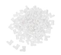 CORHAD 100 Pièces Mini de Père Noël Blanches Chaussures Miniatures pour Maison de Poupée Décorations de Noël Artisanales Accessoires pour Projets Créatifs et Décor