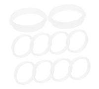 CORHAD 10pièces Anneaux Connecteurs De Tunnel DIY pour Cage à Hamster Lot de Extension pour Tubes Clairs Accessoires Robustes Et Réutilisables pour Habitat De Petits Animaux