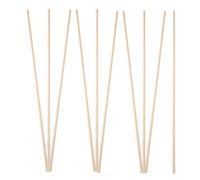 CORHAD 12 Moulures en Bois Décoratives pour Fenêtres, Baguettes en Bois Naturel 6 Mm X 50 Cm, Garniture pour Moustiquaire, Lot de 12 Pièces pour Bricolage et Décoration