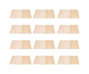 CORHAD 12 Pièces Planche de Casse Taekwondo Portable en Bois Marron, 0 | Stage et Dojo, Aide à Progresser, Adaptée Débutants et Pros, Format Léger, Usage Maison