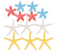 CORHAD 12pièces Décoration De Réservoir De Poissons Résine Ornements De Mer Colorées pour Aquarium Style Méditerranéen Décor Marin Accessoires Aquatiques Non Toxiques