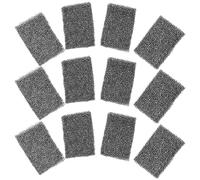 CORHAD 16 Éponges à Maquillage Noires D’halloween pour Visage et Corps, Éponges D’effets Spéciaux Denses 4x6x1 Cm pour Cicatrices et Plaies, Accessoires de Maquillage Professionnels