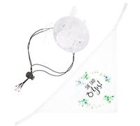 CORHAD 1ensemble Chapeau De Mariage pour Chien avec Écharpe Accessoires Décoratifs pour Animaux Lors Événements Festifs Blanc My Humans are Getting Married