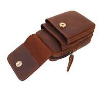 CORHAD 1pièce Sacoche De Cuir Retro pour Téléphone Portable De Sport Multifonctionnel pour Activités Extérieures Et