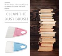 CORHAD 2 ensembles Kit de Nettoyage Mini Balayette et Pelle à Poussière pour Clavier Bureau et Espaces Étroits Suspension Lot de Polyvalents pour Animaux et Maison Couleur Aléatoire