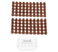 CORHAD 2 Ensembles Set de Tampons Alphabet et Chiffres pour Argile et Pâte Polymère pour Décoration de Biscuits Fondant Projets DIY de Pâtisserie et Impression Personnalisée