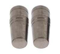 CORHAD 2 pièces Lot de Embouts Métalliques de Réparation pour Parasol à Long Manche Couvre-Pointe Étanche pour Protection et Fixation Parasol Déporté Accessoires Pose Parapluie Durables