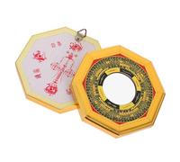 CORHAD 2 Pièces Miroir Bagua Feng Shui Alliage Protection Négative pour Maison et Bureau Lot