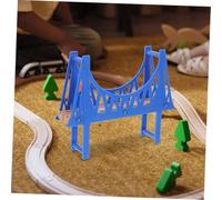 CORHAD 2 Pièces Ponts pour Voie Ferrée Train Accessoires DIY pour Scènes Ferroviaires Ponts Suspendus et Croisés Jeu Éducatif et Créatif pour Garçon Fille