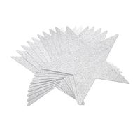 CORHAD 20 Pièces Découpées Papier Délicat Argenté Décorations Murales Colorées pour Salle de Classe et Chambre Denfant Motifs pour Affichage Créatif et Projets Diy