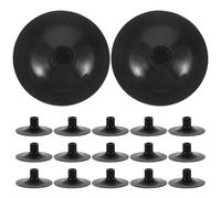 CORHAD 20 Pièces Embouts Flèches Ventouse Caoutchouc pour Garçon Fille Accessoires Tir à Arc Sécurisés pour Jeux Extérieurs et Loisirs Plein Air