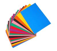 CORHAD 20 pièces Papier Ondulé Coloré pour Bricolage DIY Manuel Papier Cartonné Mixte pour École Maternelle Atelier Découpage et Collage Facile Décoration Créative Écologique