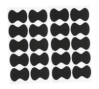 CORHAD 20pièces Antidérapants Eva Grips pour Médiators De Guitare Accessoires Auto-adhésifs Noir pour Meilleure Préhension Et Performance