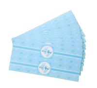 CORHAD 24pièces Étiquettes Autocollantes Gender Reveal Pour Fête De Naissance Décorations Et Surprises Pour Garçon Fille Autocollants Pour Bouteilles Cartes Et De Fête