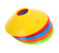 CORHAD 25 pièces Cônes Plastique pour Entraînement Disques Marqueurs Résistants pour Jeux Intérieurs et Extérieurs
